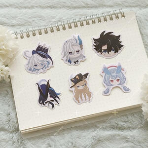 stickers + sticker sheets