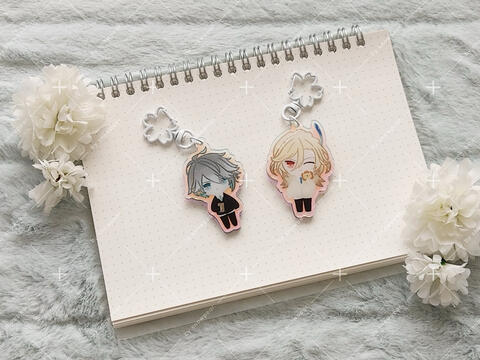 comfy rainbow charms series — genshin