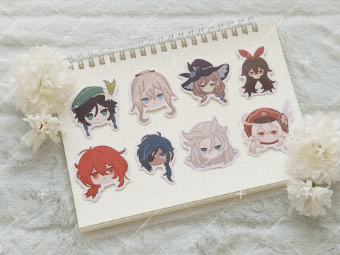 chibi head — genshin (mondstadt)