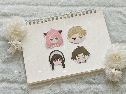 chibi head — spy x family