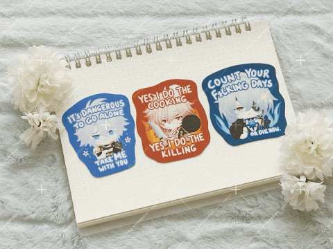 exclusive stickers — hsr