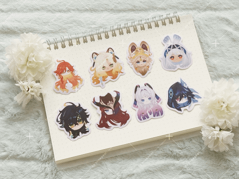 chibi head — genshin (natlan)